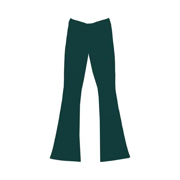 Cars Jeans Meisjes Zuma Flair Flare Fit - Dark Green - Maat 176 thumbnail