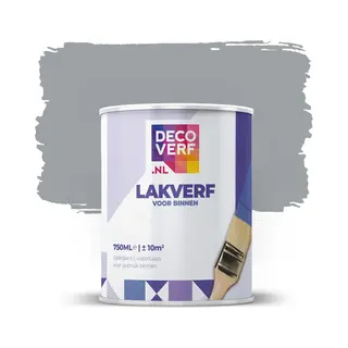 Decoverf.nl Decoverf Lakverf Warmgrijs, 750ml