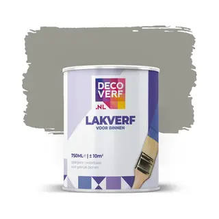 Decoverf.nl Decoverf Lakverf Kleigrijs, 750ml