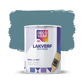 Decoverf.nl Decoverf Lakverf Oceaanblauw, 750ml