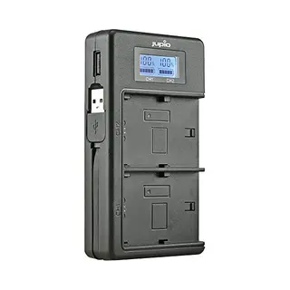 Jupio Usb Dedicated Duo Charger Lcd For Canon Lp-E12