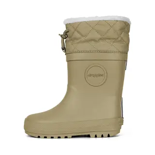 Druppies Winterlaarzen Kinderen - Gevoerde Regenlaarzen - Snowboots - Sandstone Beige - Maat 31