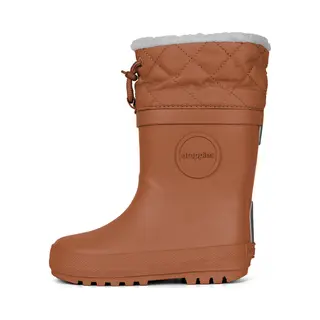 Druppies Winterlaarzen Kinderen - Gevoerde Regenlaarzen - Snowboots - Toffee Caramel - Maat 34
