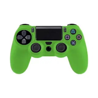 Kelerino. Beschermingshoesje Geschikt Voor Playstation 4 Controller Siliconen - Groen