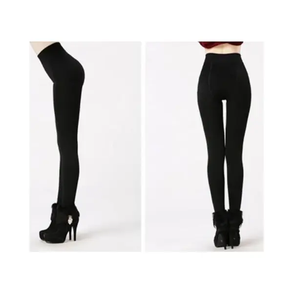 Fleece Legging - Zwart - One Size thumbnail