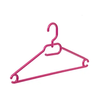 De Kledinghanger Gigant - Multihanger - Volwassenen - 8445 - 40 Stuks - Kunststof - Paars - Blousehanger - Shirthanger - 42 Cm - Kledinghanger -