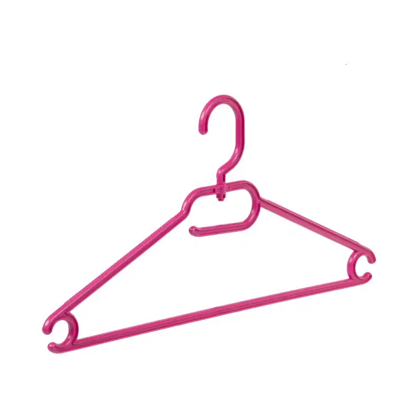 De Kledinghanger Gigant - Multihanger - Volwassenen - 8445 - 40 Stuks - Kunststof - Paars - Blousehanger - Shirthanger - 42 Cm - Kledinghanger - thumbnail