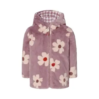 Noppies Winterjas 'Norden' Lichtbeige / Mauve / Cyclaam / Rood