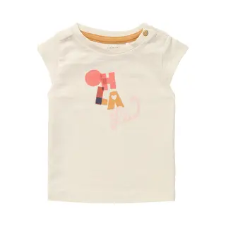 Noppies Meisjes Shortsleeve Tshirt Ambon Antique White - 68