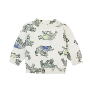 Noppies Sweatshirt 'Gouzon' Royal Blue/koningsblauw / Appel / Spar / Wit Gemêleerd