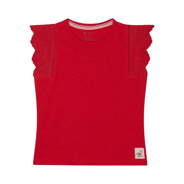 Noppies Shirt 'Norline' Bloedrood thumbnail