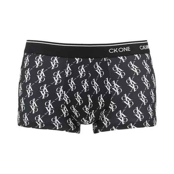 Calvin Klein Ck One Lowrise Microfiber Trunk Ck Logo Zwart - Xl thumbnail