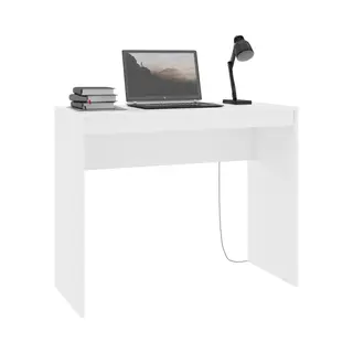 VidaXL Schreibtisch Weiß 90×40×72 Cm Holzwerkstoff