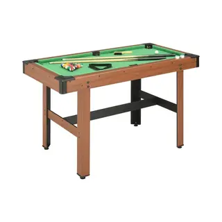 VidaXL Billardtisch 4 Fuß 122×61×76 Cm Braun