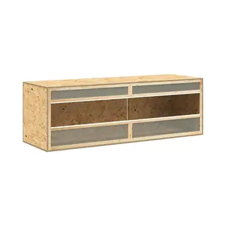 Terrarium Engineered Wood Vidaxl