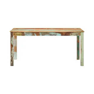VidaXL Eettafel 160x80x76 Cm Massief Gerecycled Hout