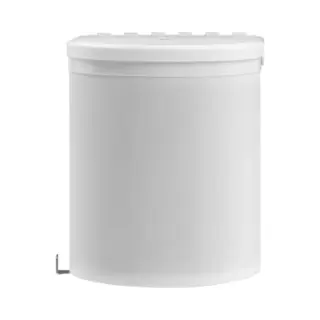 Kitchen Built-in Dust Bin Plastic 12 L Vidaxl