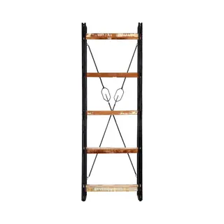 Vidaxl - 5-tier Bookcase 60x30x180 Cm Solid Reclaimed Wood