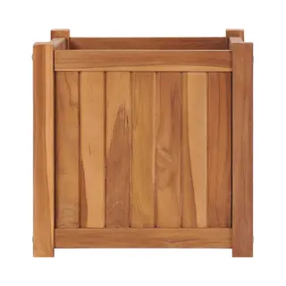 Hochbeet 40x40x40 Cm Massivholz Teak Vidaxl