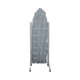 Trellis Fence Solid Firwood 1.8x1 M Grey Vidaxl