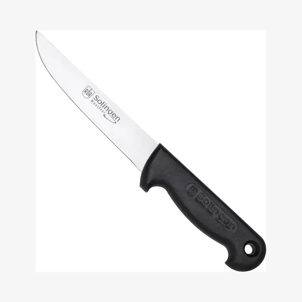 RÖR Solingen Efficiënt Slagersmes Met 14 Cm Rvs Lemmet thumbnail