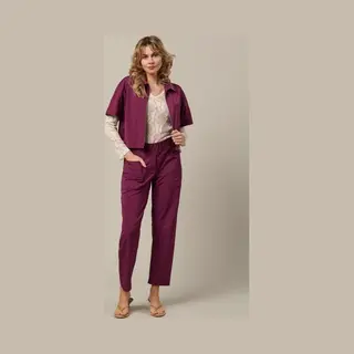 &Co Woman Renza Broek Bordo