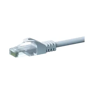 Danicom Cat 6 Netzwerkkabel U/Utp - 10 Meter - Weiß - Cca, Poe, Ethernet, Lan, Patchkabel, Datenkabel, RJ45 - Für Serverschränke, Switches, Router,