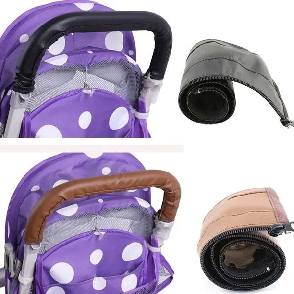 MerkIoos Beschermhoes Kinderwagen – Bruin – Cover thumbnail