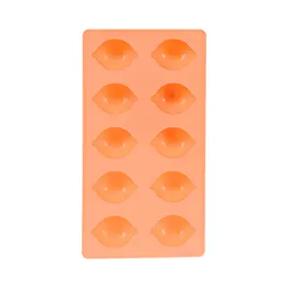 Excellent Houseware Eiswürfelform Orange