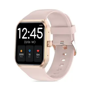Fitage Smartwatch - Schrittzähler - Sportuhr - Rosa
