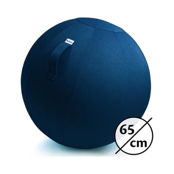 Backerz Ergonomic Office Seat Ball, 65 Cm, Ergonomic Seating Furniture For Office And Home Office, Durable Fabric, Gymnastics Ball, Fitness Ball, Ball thumbnail