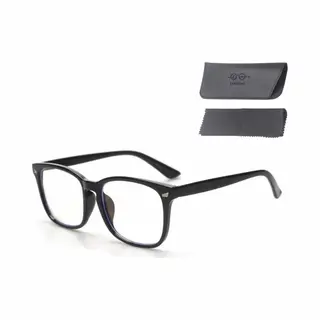 Lc Eyewear Computerbrille - Blaulichtbrille - Displaybrille - Design - Unisex - Schwarz