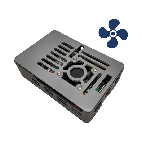 freva.com Raspberry Pi 4 Behuizing Met Koelblokjes En Met Ventilator thumbnail