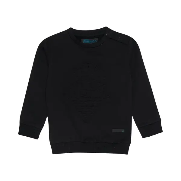 4PRESIDENT Sweater Jongens - Black - Maat 104 - Jongens Trui thumbnail