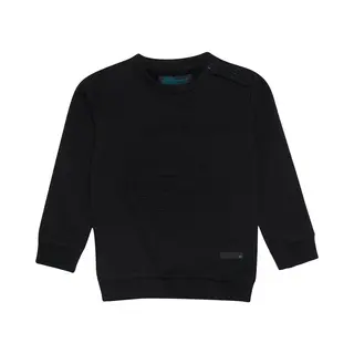 4PRESIDENT Sweater Jongens - Black - Maat 110 - Jongens Trui