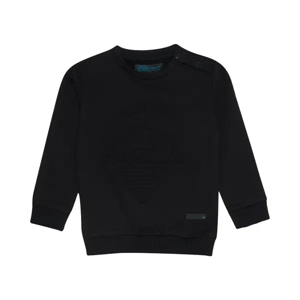 4PRESIDENT Sweater Jongens - Black - Maat 110 - Jongens Trui thumbnail