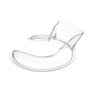 Pouring Shield For KitchenAid 4.5-5 Quart Tilt-Head Stand Mixers Artisan & Classic Series By Mmobiel – Pouring Chute & Prevent Splattering –