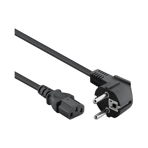 Allteq C13-115-B electriciteitssnoer Zwart 1,5 m CEE7/4 thumbnail