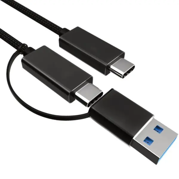 Allteq Altq-Uc-300-B-0.5 Usb Kabel Usb 3.2 Gen 2 (3.1 Gen 2) 0,5 m Usb C Schwarz thumbnail