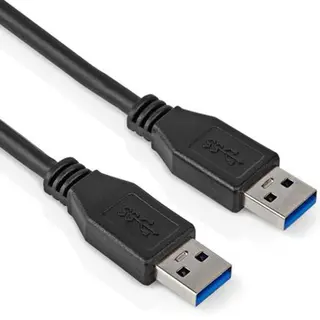 Allteq Altq-Usba-100 Usb-kabel Usb 3.2 Gen 1 (3.1 Gen 1) 1,8 m Zwart