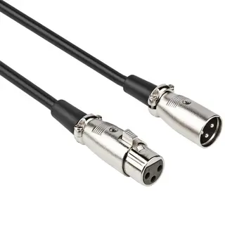 Allteq Altq-Xlr-B-1 audio kabel 1 m Xlr (3-pin) Zwart