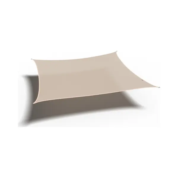 Platinum Sun & Shade, Coolfit Sonnensegel Quadratisch 500x500cm Off-white thumbnail