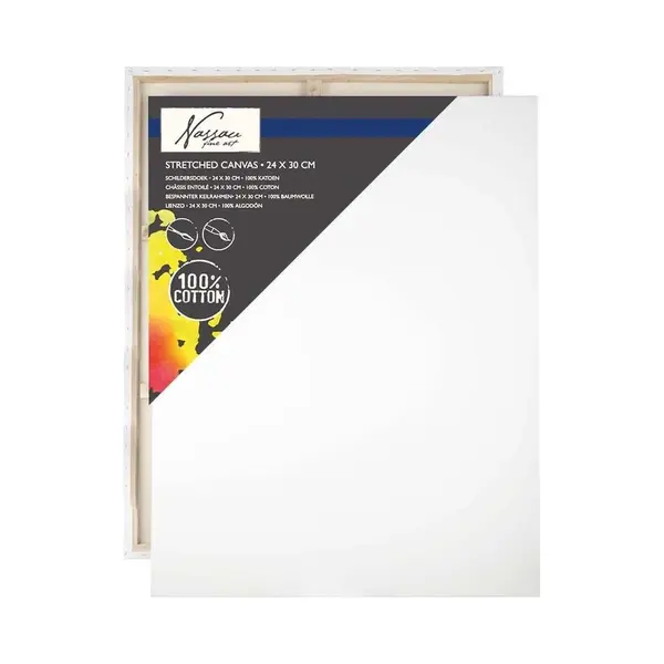 Art Sensations, Wigvormige Frames, Nassau Canvas Katoen (24 X 30 cm) thumbnail
