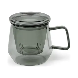 Bredemeijer Group Tea For One Livorno 350ml Glas Schwarz 165041