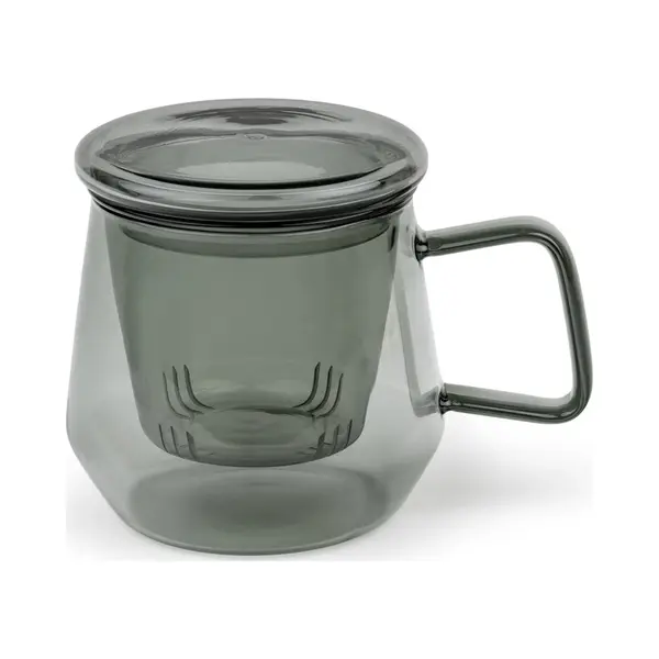 Bredemeijer Group Tea For One Livorno 350ml Glas Schwarz 165041 thumbnail