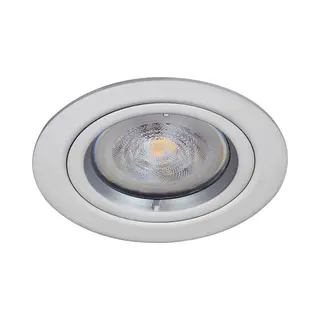 Rtm Lighting Led Inbouwspot Nick -Rond Chrome -Extra Warm Wit -Dimbaar -3W -Philips Led