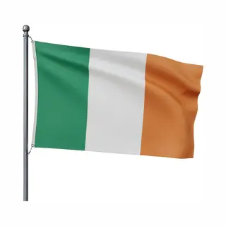 Trasal - Vlag Ierland - Ierse Vlag - 150x90cm
