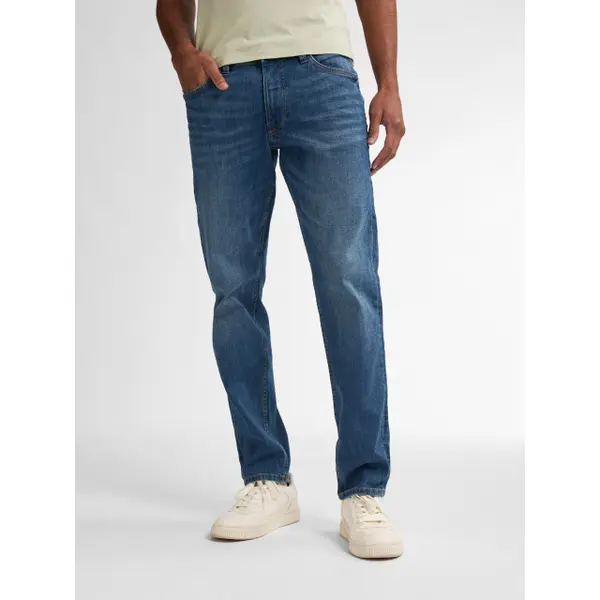 Petrol Industries - Regular Tapered Fit Jeans Russel Herren - Blau thumbnail