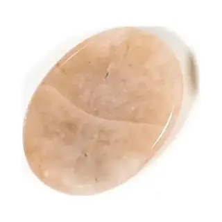 Yogi & Yogini Meditation Zorgensteen (1 Stuks) Maansteen Edelsteen In Een Linnen Kado Zakje. Gratis Verzending!