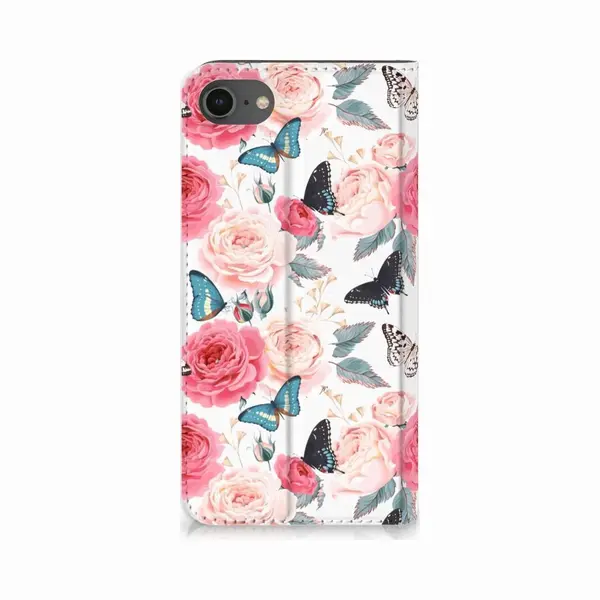 B2Ctelecom IPhone 7 | 8 | Se (2020) | Se (2022) Smart Cover Butterfly Roses thumbnail